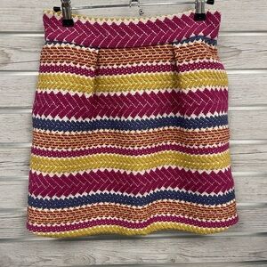 Anthropologie Nomad Morgan Carper Jacquard Skirt